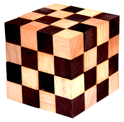 thai wooden games wholesale cobra cube snake cube puzzle chiang mai